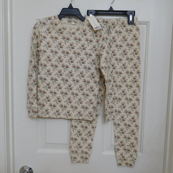 NWT 2pc Rylee + Cru Floral Print Pajamas sz 6/7 - Picture 1 of 1